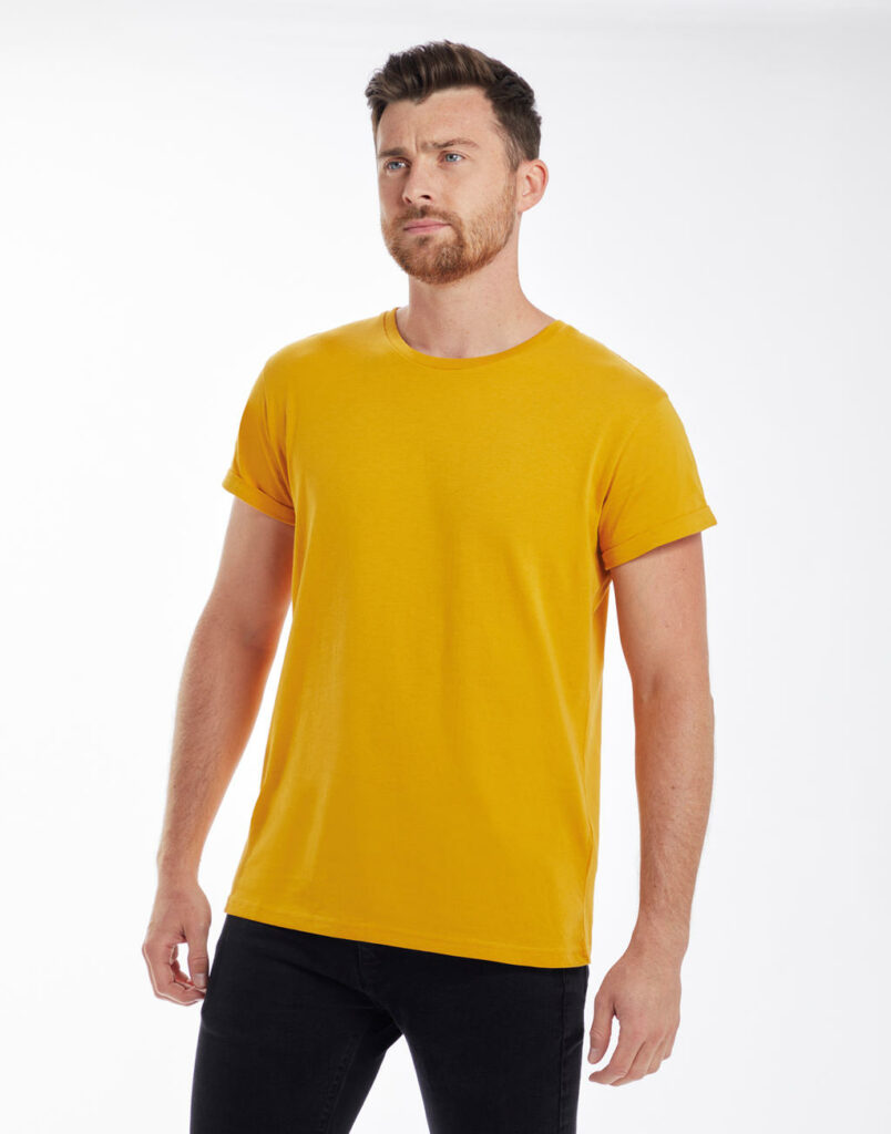 Men’s Organic Roll Sleeve T